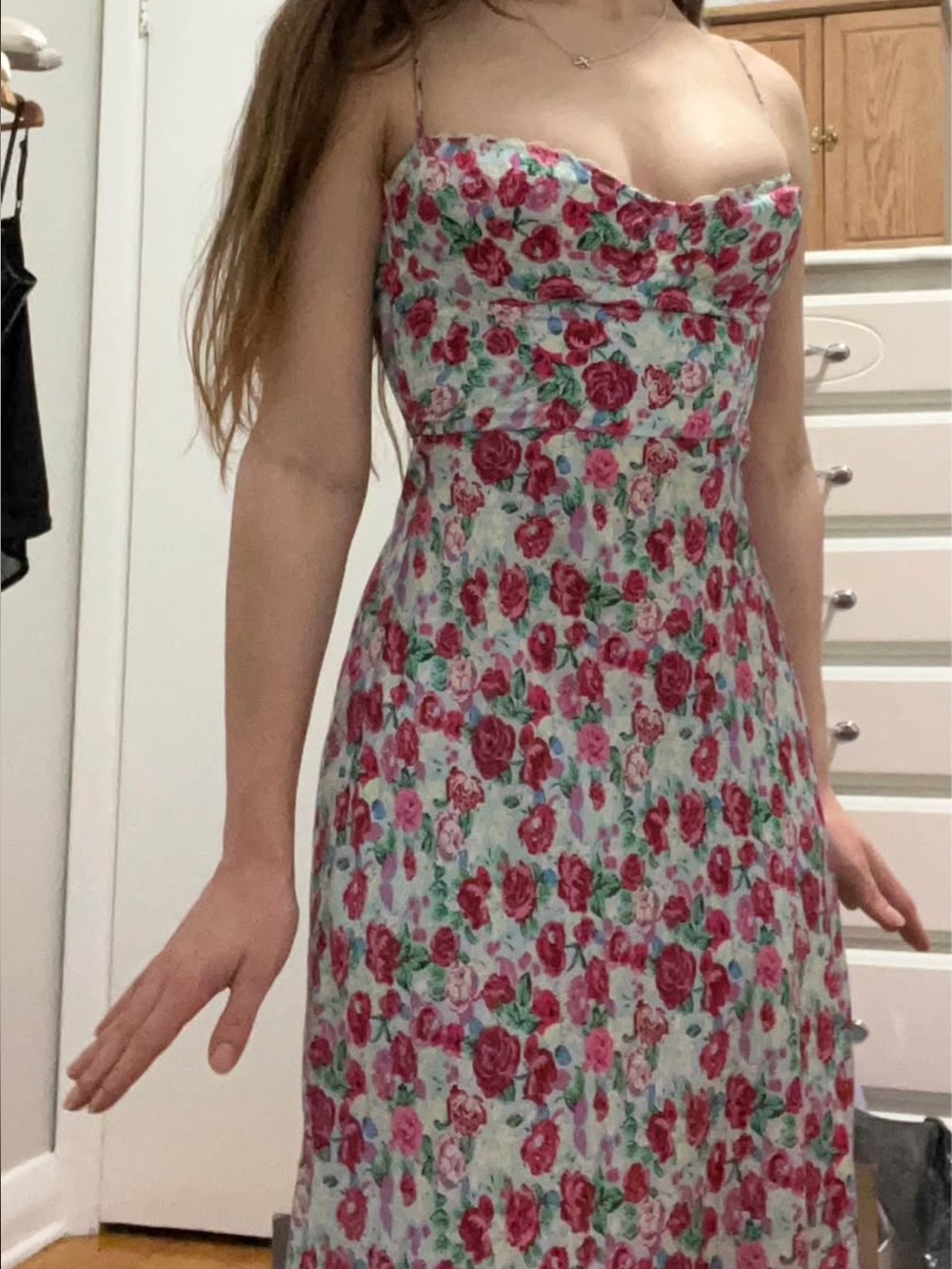 XS Zara long dress
